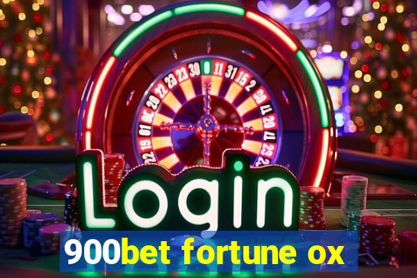 900bet fortune ox